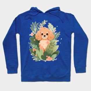 Cavapoo Dog Ferns Hoodie